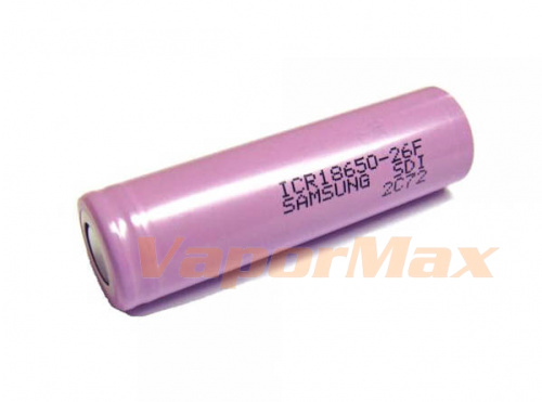  Аккумулятор Samsung ICR18650-26F 2600mah купить в Москве, Vape, Вейп, Электронные сигареты, Жидкости фото 2