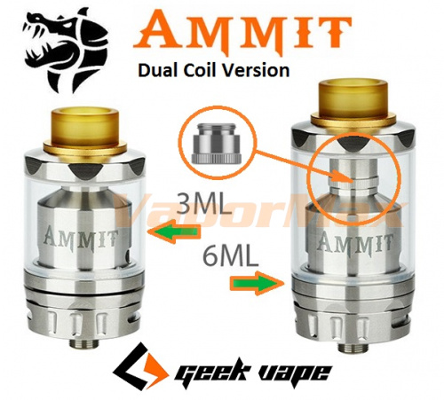 GeekVape Ammit Dual (оригинал) фото 3 GeekVape Ammit Dual (оригинал) фото 3
