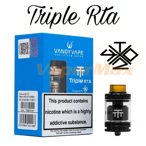 Vandy Vape Triple 28 RTA (оригинал) фото 6 Vandy Vape Triple 28 RTA (оригинал) фото 6