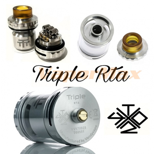 Vandy Vape Triple 28 RTA (оригинал) фото 5 Vandy Vape Triple 28 RTA (оригинал) фото 5