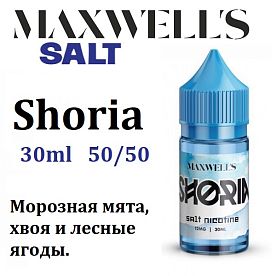 Жидкость Maxwells Salt - Shoria (30мл) Жидкость Maxwells Salt - Shoria (30мл)