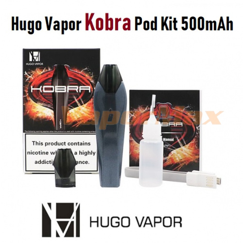 Hugo Vapor Kobra Pod Kit 500mAh фото 4 Hugo Vapor Kobra Pod Kit 500mAh фото 4