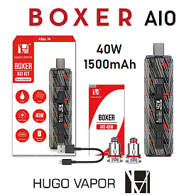 Hugo Vapor Boxer AIO 40W Pod Kit Hugo Vapor Boxer AIO 40W Pod Kit