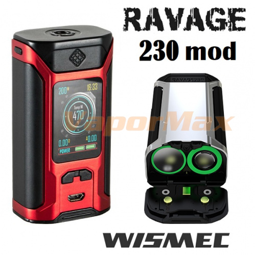 Wismec Sinuous Ravage230 mod (оригинал) фото 2