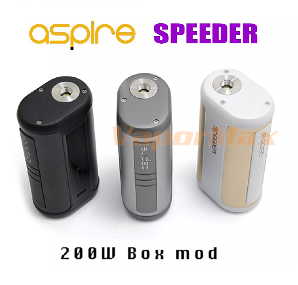 Li-ion Batteries Aspire Speeder 200w Mod – Vaping Wizard Fire Button