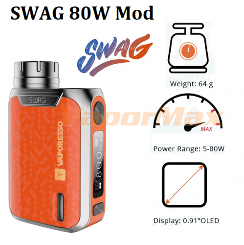 Vaporesso SWAG 80W Mod (оригинал)