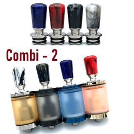 купить Drip Tip Combi-2 в Москве, Vape, Вейп, Электронные сигареты, Жидкости Drip Tip Combi-2 купить в Москве, Vape, Вейп, Электронные сигареты, Жидкости