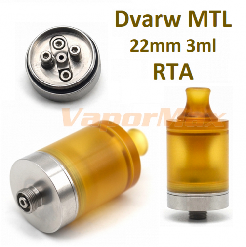 Dvarw MTL 22mm RTA (clone) фото 3