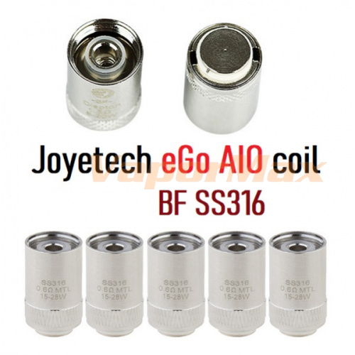 Сменный испаритель Joyetech ego AIO BF SS316 (clone)