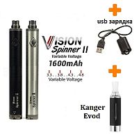 Spiner V2 1600, Kanger Evod, USB.