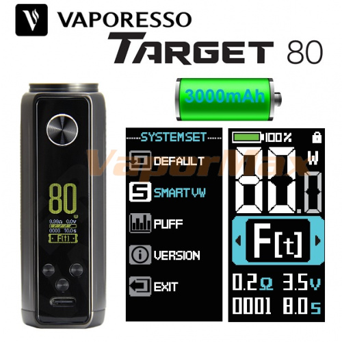 Vaporesso Target 80 mod 3000mAh фото 2