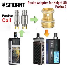 купить Адаптер Smoant Pasito Adapter для Knight 80/Pasito 2 в Москве, Vape, Вейп, Электронные сигареты, Жидкости Адаптер Smoant Pasito Adapter для Knight 80/Pasito 2