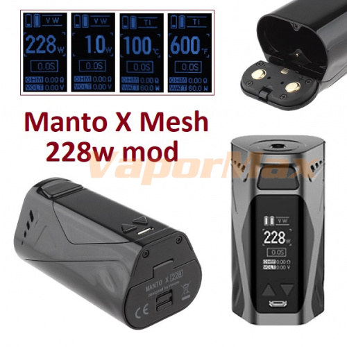 Rincoe Manto X Mesh 228W mod фото 2