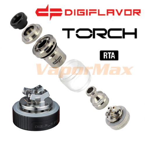 Digiflavor Torch RTA (clone) фото 3 Digiflavor Torch RTA (clone) фото 3