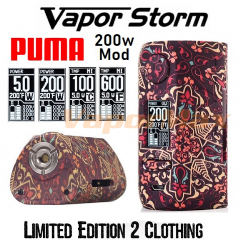 Vapor Storm Puma 200W Mod