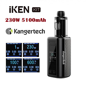 KangerTech IKEN 230w 5100 mAh Kit KangerTech IKEN 230w 5100 mAh Kit