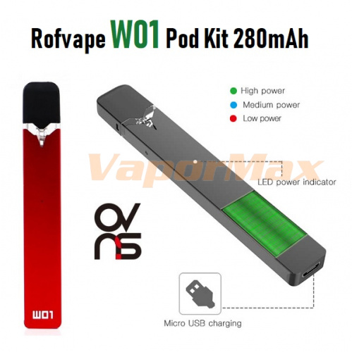 Rofvape W01 Pod Kit 280mAh фото 3