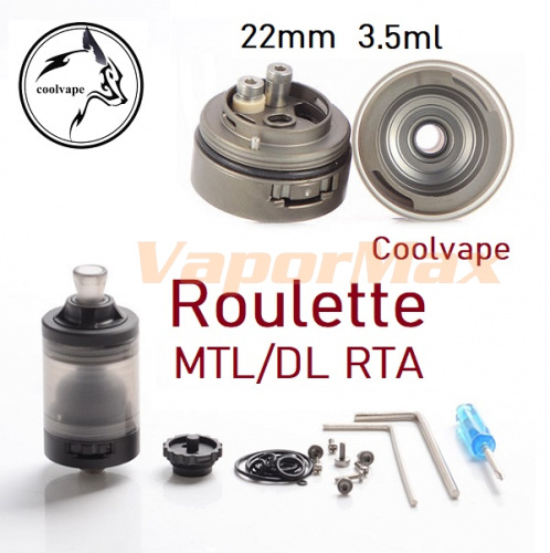 Coolvape Roulette MTL/DL RTA фото 4 Coolvape Roulette MTL/DL RTA фото 4