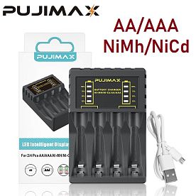 купить Pujimax (AA/AAA, NiMh/NiCd) в Москве, Vape, Вейп, Электронные сигареты, Жидкости Pujimax (AA/AAA, NiMh/NiCd) купить в Москве, Vape, Вейп, Электронные сигареты, Жидкости