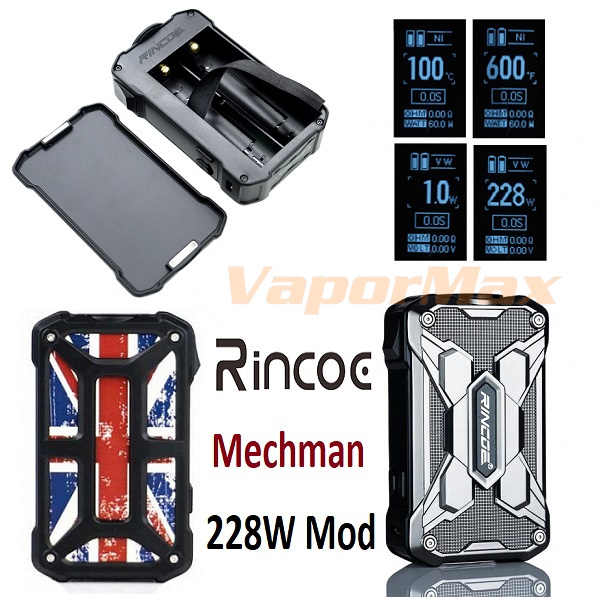 Mechmaan Rincoe Rincoe Mechman 228W Mod - купить в Москве | Электронные Моды | VaporMax