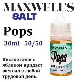 Жидкость Maxwells Salt - Pops (30мл) Жидкость Maxwells Salt - Pops (30мл)