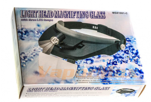 Лупа-лампа с креплением на голову. купить в Москве, Vape, Вейп, Электронные сигареты, Жидкости фото 4