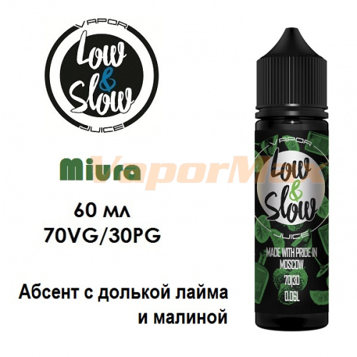 Жидкость Low&Slow - Miura (60ml) Жидкость Low&Slow - Miura (60ml)