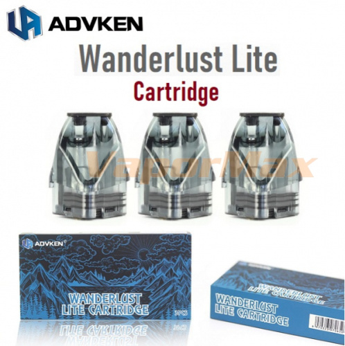 Advken Wanderlust Lite (картридж) купить в Москве, Vape, Вейп, Электронные сигареты, Жидкости
