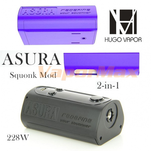Hugo Vapor Asura 228W TC Squonk Mod фото 4