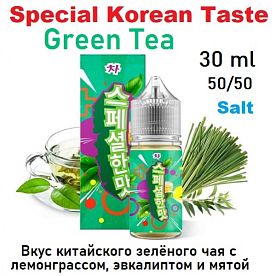 Жидкость Special Korean Taste Salt - Green Tea (30мл) Жидкость Special Korean Taste Salt - Green Tea (30мл)