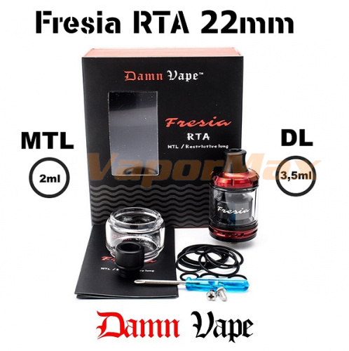 Damn Vape Fresia MTL/DL RTA фото 5 Damn Vape Fresia MTL/DL RTA фото 5