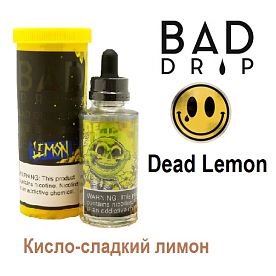 Жидкость BAD DRIP - Dead Lemon (60 мл) Жидкость BAD DRIP - Dead Lemon (60 мл)