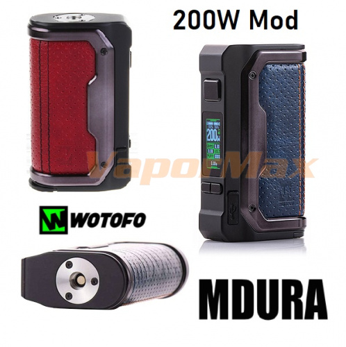 Wotofo MDura 200W VW Mod фото 4