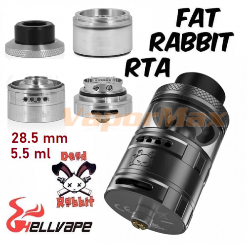 Hellvape Fat Rabbit RTA (clone) фото 2 Hellvape Fat Rabbit RTA (clone) фото 2