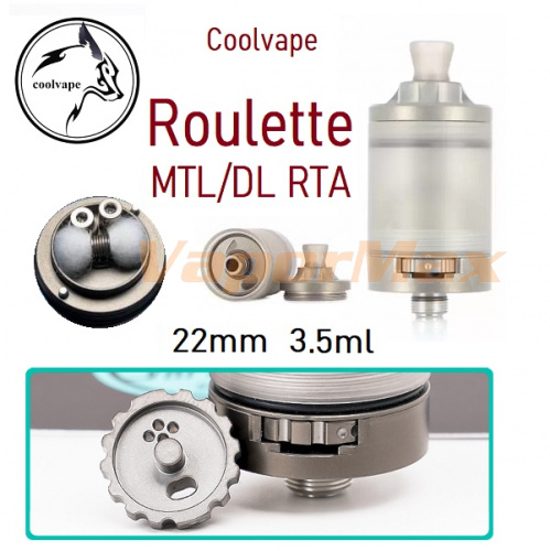 Coolvape Roulette MTL/DL RTA фото 2 Coolvape Roulette MTL/DL RTA фото 2