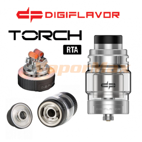 Digiflavor Torch RTA (clone) фото 4 Digiflavor Torch RTA (clone) фото 4