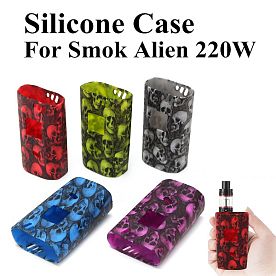 Чехол cиликоновый SMOK Alien 220W (skull) Чехол cиликоновый SMOK Alien 220W (skull)