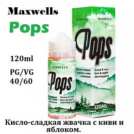 Жидкость Maxwells - Pops (120 мл) Жидкость Maxwells - Pops (120 мл)