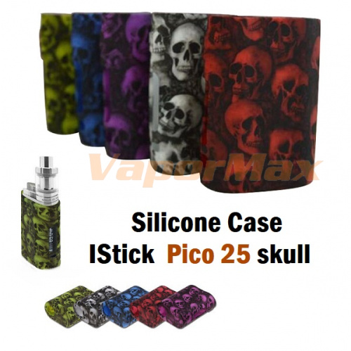Чехол силиконовый IStick Pico 25 (skull)