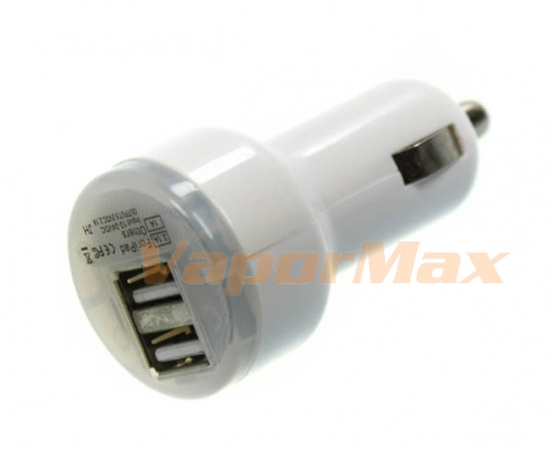 Автомобильное З/У с 2 usb  DC12V купить в Москве, Vape, Вейп, Электронные сигареты, Жидкости