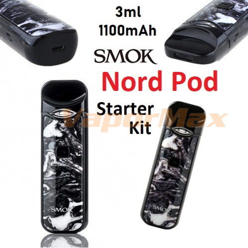 SMOK Nord Pod Starter Kit 1100mAh 3ml фото 2 SMOK Nord Pod Starter Kit 1100mAh 3ml фото 2