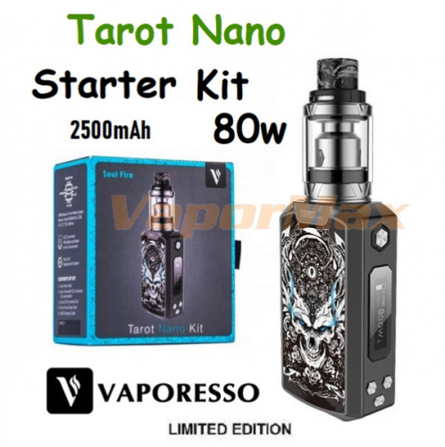 Vaporesso Tarot Nano 80W starter kit 2500mAh Vaporesso Tarot Nano 80W starter kit 2500mAh