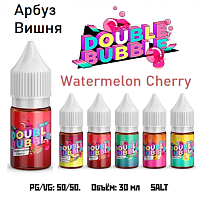 Double Bubble salt - Watermelon Cherry (30мл)