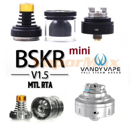 Vandy Vape Berserker BSKR V1.5 Mini MTL фото 3 Vandy Vape Berserker BSKR V1.5 Mini MTL фото 3