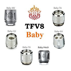 Сменный испаритель SMOK TFV8 Baby (оригинал)