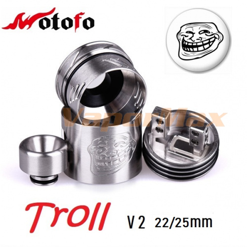 Wotofo Troll V2 RDA 22mm фото 2