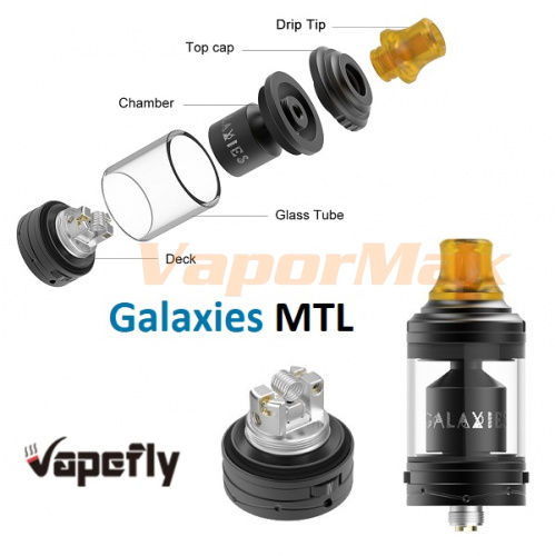Vapefly Galaxies MTL RTA фото 5