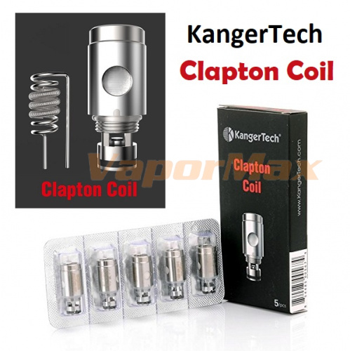 Сменный испаритель Kanger Clapton Coil (оригинал) Сменный испаритель Kanger Clapton Coil (оригинал)