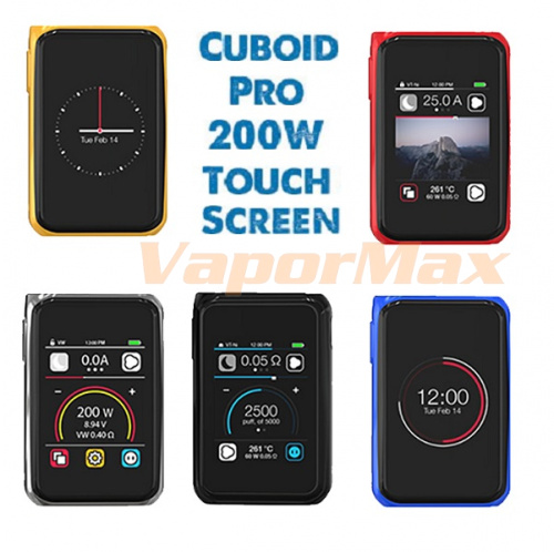 Joyetech Cuboid PRO Touch Screen 200W TC MOD фото 6