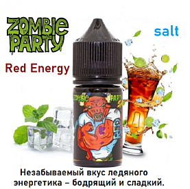 Жидкость Zombie Party Salt - Red Energy 30 мл Жидкость Zombie Party Salt - Red Energy 30 мл